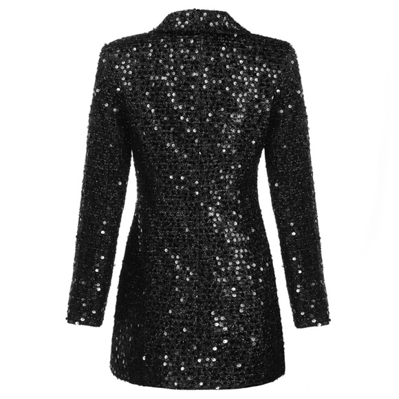 The Laly Gorgeous Sequin Blazer Jacket - Picture 4 of 11